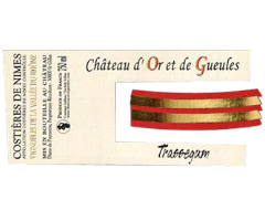 Château d'Or et de Gueules - Costières de Nîmes - Trassegum - Rouge - 2011