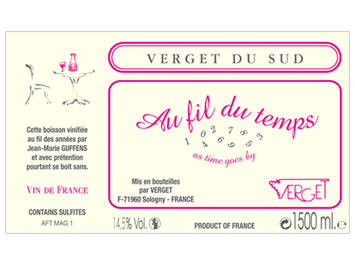 Verget du Sud - Vin de France - Au fil du Temps - Magnum - Red