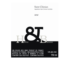 Hecht et Bannier - Saint-Chinian - Rouge 2010