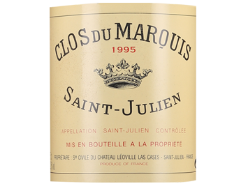 Château Léoville Las Cases - Saint-Julien - Clos du Marquis - Rouge - 1995