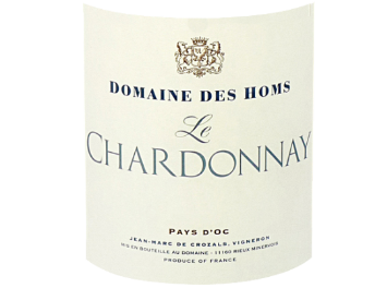 Domaine des Homs - IGP Pays d'Oc - Le Chardonnay - Blanc - 2013