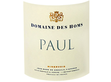 Domaine des Homs - Minervois - Paul - Rouge - 2013