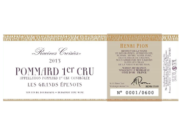 Maison Henri Pion - Pommard 1er Cru - Les Grands Epenots - Rouge - 2013