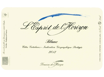 Domaine de l'Horizon - IGP des Côtes Catalanes  - L'Esprit de l'Horizon - Blanc - 2012