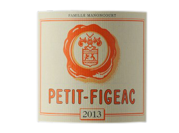 Château Figeac - Saint-Emilion grand cru - Petit Figeac - Rouge - 2013