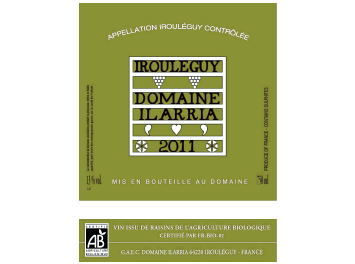 Domaine Ilarria - Irouléguy - Blanc 2011