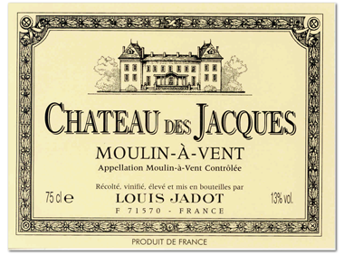 Château des Jacques - Moulin-à-Vent - Rouge 2010