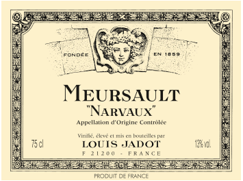 Louis Jadot - Meursault  - Narvaux - Blanc - 2010