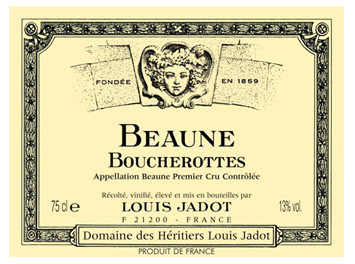 Louis Jadot - Beaune 1er cru - Boucherottes - Rouge - 2010