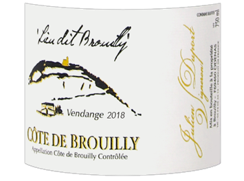 Domaine Julien Duport - Côte de Brouilly - Lieu-dit Brouilly - Rouge - 2018