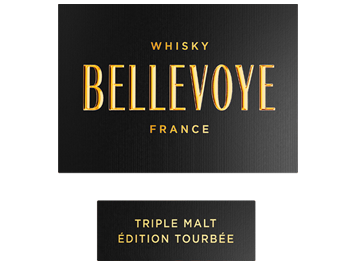 Bellevoye - Triple Malt Whisky Français - Bellevoye Noir - Édition Tourbée