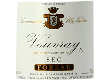 Le Clos Naudin - Vouvray Sec - Blanc - 2012