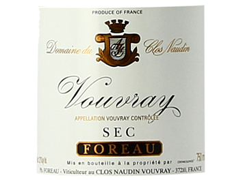 Le Clos Naudin - Vouvray Sec - Blanc - 2014