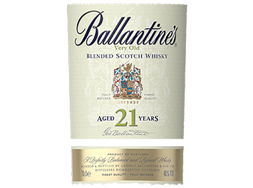 Ballantine's - Blended Scotch Whisky - 21 ans d'âge