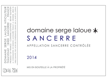 Domaine Serge Laloue - Sancerre - Blanc - 2014