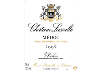 Château Lassalle - Médoc - Rouge 1999