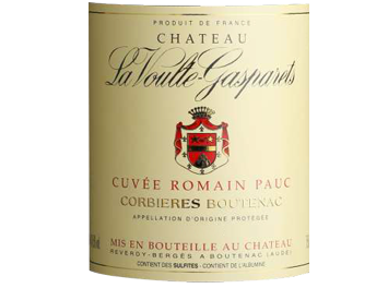 Château La Voulte-Gasparets - Corbières - Cuvée Romain Pauc - Rouge - 2016