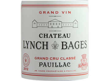 Château Lynch-Bages - Pauillac - Rouge - 2012