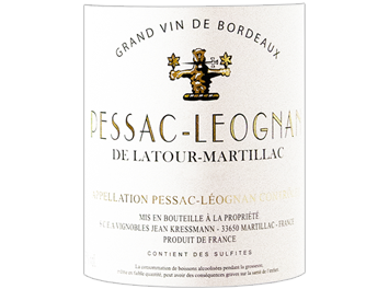 Château Latour-Martillac - Pessac-Léognan - Le Pessac - Rouge - 2012