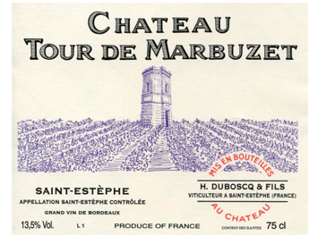 Château Tour de Marbuzet - Saint-Estèphe - Rouge - 2016