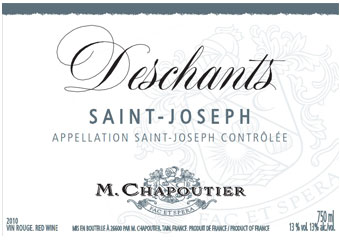 Chapoutier - Saint-Joseph - Deschants Rouge 2010