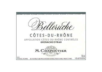 M. Chapoutier - Côtes-du-Rhône - Belleruche Rouge 2010