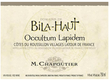 Chapoutier - Côtes du Roussillon Villages - Occultum Lapidem Rouge 2010