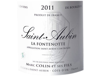 Domaine Marc Colin - Saint Aubin - La Fontenotte - Blanc - 2011