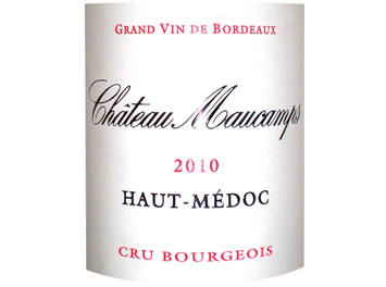 Château Maucamps - Haut-Médoc - Rouge - 2010