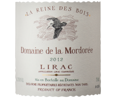 Domaine de la Mordorée - Lirac - Reine des Bois - Rouge - 2012