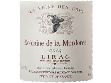 Domaine de la Mordorée - Lirac - Reine des Bois - Blanc - 2014