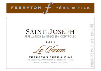 Maison Ferraton - Saint Joseph - La Source Blanc 2011