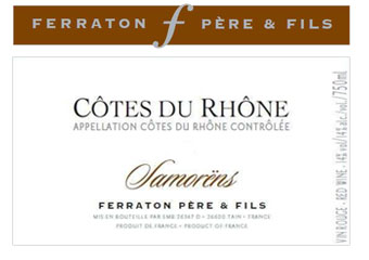 Maison Ferraton - Côtes du Rhône - Samorens Rouge 2010