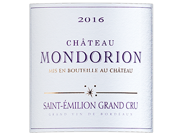 Château Mondorion - Saint-Emilion grand cru - Rouge - 2016