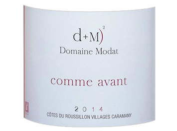 Domaine Modat - Côtes du Roussillon Villages Caramany - Comme Avant - Rouge - 2014