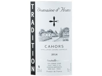 Domaine d'Homs - Cahors - Rouge - 2014