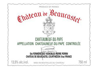 Château de Beaucastel - Châteauneuf-du-Pape - Rouge 2008