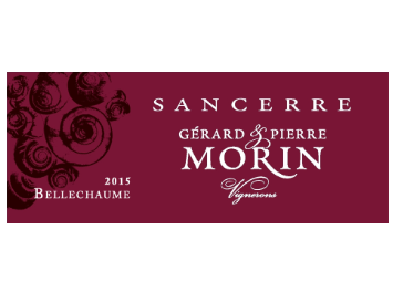 Gérard & Pierre MORIN - Sancerre - Bellechaume - Rouge - 2015