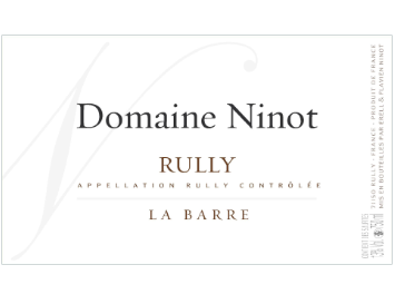 Domaine Ninot - Rully - La Barre - Blanc - 2012