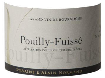 Sylvaine & Alain NORMAND - Pouilly-Fuissé - Terroir de Solutré - Blanc - 2014