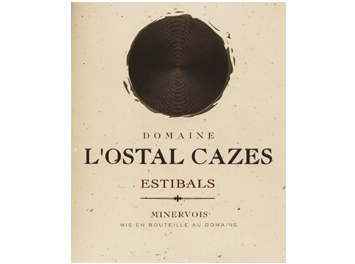 Domaine l'Ostal Cazes - Minervois - Estibals - Rouge - 2012