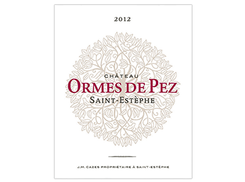 Château Les Ormes de Pez - Saint-Estèphe - Rouge - 2012