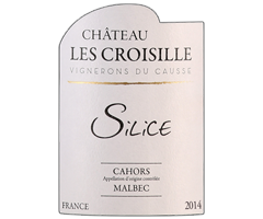 Château Les Croisille - Cahors - Silice - Rouge - 2014