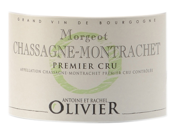 Domaine Antoine et Rachel Olivier - Chassagne-Montrachet 1er Cru - Morgeot - Blanc - 2010