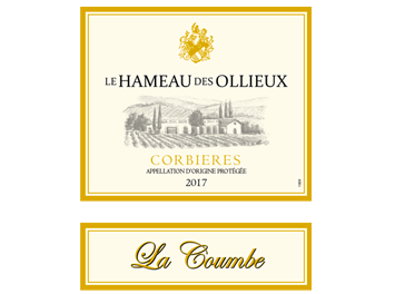 Hameau des Ollieux - Corbières - La Coumbe - Rouge - 2017