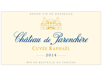 Château de Parenchère - Bordeaux supérieur - Raphael - Rouge - 2014