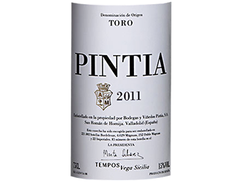 Pintia - Toro - Rouge - 2011