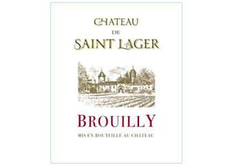 Château de Saint-Lager - Brouilly - Rouge 2010