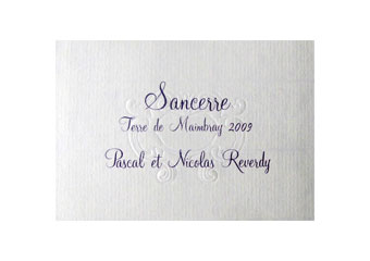 Domaine Pascal et Nicolas Reverdy - Terre de Maimbray - Sancerre Blanc 2009