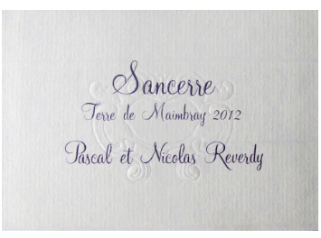 Domaine Reverdy - Sancerre - Terre de Maimbray - Blanc - 2012